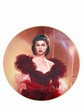 1989 Bradford Exchange “Gone With The Wind” Collector Plate Scarlett's Resolve picture
