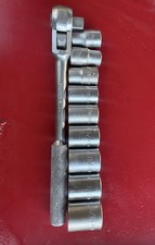 THORSEN 77 1/2 Drive Ratchet plus 1/2 Sockets MFD USA picture