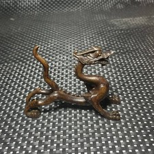 Chinese handmade dragon ornament statue pen holder picture