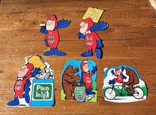 Vintage 1970S, Anheuser-Busch's Bud Man  anti-litter and environmental campaign picture