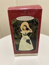 1998 Hallmark Keepsake Scarlett O'Hara Collector's Series Ornament 1998 NIB picture