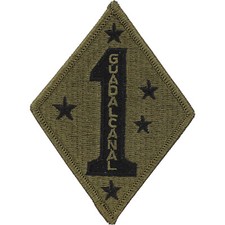 1st Marine Division Subdued Patch ( 2 3/4