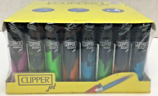 Clipper Jet Flame Lighter / NEBULA / REFILLABLE / 48 Total Lighters picture