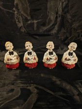 Set of 4 Vintage Japan Singing Choir Boys 1940's to 1950's Christmas Holidays #2 picture