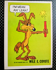 Warner Bros. Wile E. Coyote Looney Tunes 1974 
