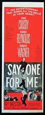 Say One for Me movie ad Debbie Reynolds Bing Crosby vtg 1959 advertisement  picture