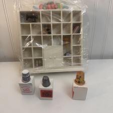 VTG  1993 San Francisco Music Box Company Sewing Cabinet Musical Box Miniature picture