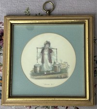 Rudolf Lesch Fine Arts Cries of London 'Milk O' Framed Antique Print picture