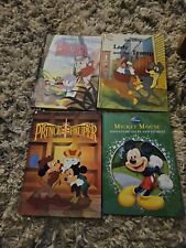 Rare Vintage Walt Disney Books Lot Of 4 picture