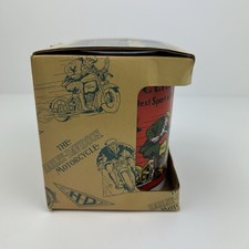 Vintage 1993 Harley Davidson Mug Straighten Up Fly Right Motorcycle Boxed NIB picture