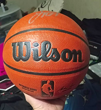 Wilson NBA Logo Basketball Signed Autographed Ball Sports, Not Authenticated picture
