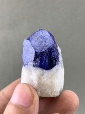 30g Top Quality Natural Lazurite Crystal on Matrix Terminated mineral Specimen. picture