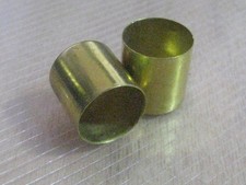 (Quan 50) Neon Brass Electrode Caps (see pics for size)  NEW picture