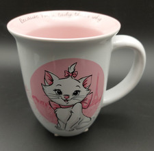 Disney Aristocats Marie Pink Mug • “Because I’m a Lady” • 16 oz • NEW picture