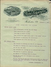 Vintage Paper Ad Stecher Lithographic Co Rochester NY Embossed Can Labels 1907 picture
