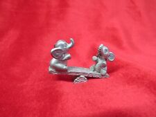 Spoontiques Pewter Elephants On A Seesaw P 381 Figurine. picture