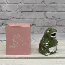 VTG 1984 Godzilla Smoking Ceramic Ashtray From Japan NEW OLD STOCK RARE picture