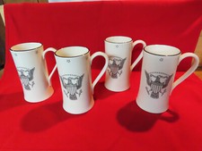 Vintage Patriotic Pluribus Unum Great Seal Eagle mugs, Sandland Staffordshire picture