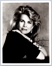 Candice Bergen Autographed Photo Black & White Portrait 8x10 Signed Actress picture