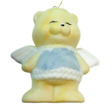 VTG Christmas Around The World Ornament Angel Bear Hand Painted Porcelain Taiwan picture