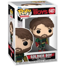 Soldier Boy Funko POP The Boys #1407  & Protector picture