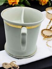Antique Porcelain Shaving Mug Hand Ironstone Gold Gilt Customize Yourself picture