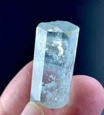 38 Carat Aquamarine Crystal Specimen From Skardu Pakistan picture