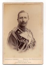 C. 1870s CABINET CARD KAISER WILHELM II THE LAST EMPEROR OF GERMANY IN UNIFORM picture