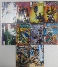 Lot Of 10 Brand New Plastic Sealed Image Comics Backlash Themed Vintage 1994-96 picture