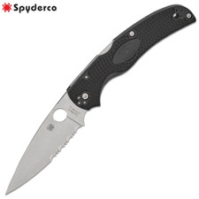 Spyderco Native Chief Lightweight CTS-BD1N Combo Edge Blade FRN Handles C244PSBK picture