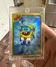 2025 Topps Chrome SpongeBob The Quickster #MB-15 Gold Refractor /50 picture
