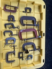 Lot of Vintage Clamps Variety Cincinnati Tooling Brink Antique Welding Super picture