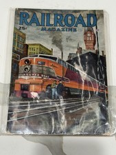 Railroad Magazine Dec 1947 Frederick Blakeslee Cover picture