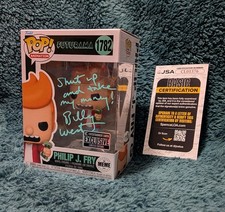 Billy West Signed Philip J Fry Shut Up And Take My  Money Funko JSA w/ Protector picture
