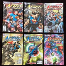 ACTION COMICS Superman #0 1-22 MORRISON 2011 DC New 52 NM #9 CALVIN ELLIS picture