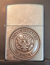 Genuine Zippo United States Army Emblem Military picture