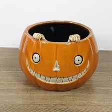 Yankee Candle Boney Bunch Pumpkin Candy Dish Skeleton Hands RETIRED 2015 picture