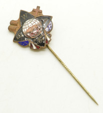 Vintage Baptist World Alliance BWA Atlanta 1939 Souvenir Enamel Stick Pin Church picture