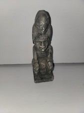 Stone Figure  Aztec Artifact In Good Condition  picture