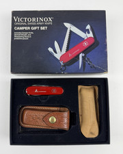 Vintage 1984 Victorinox Swiss Army Knife Camper Gift Set 5303 Complete w/ Box picture