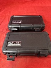 Lot Of 2 HERF-A-DOR By HUMI-CARE CIGAR TRAVEL HARD CASE Great Shape picture