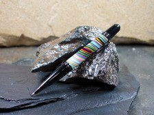 Premium Fordite Pen - Gun Metal/Black/Premium Fordite (P-086) picture