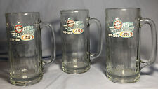 A&W Root Beer 85TH Anniversary 16oz 7” Mug 1919-2004 Dimpled Glass,(3)USED,H-4-2 picture