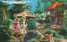 Postcard CA San Francisco Oriental Tea Garden Golden Gate Park Vintage PC J334 picture