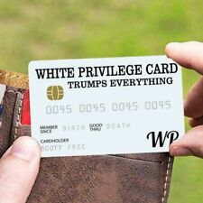 W. Whit Privilege Card “Novelty Credit Card