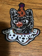 Dutch Bros Halloween October 27th 2026 Exclusive Limited Sticker Drop Cat Black picture