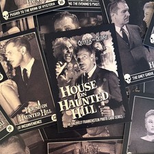 House on Haunted Hill | Custom set of 48 trading cards picture