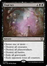 Final Act (EX/NM) Destroy Exile board wipe MTG Discount: 5+ Magic Cards picture