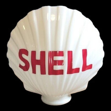 Reproduction Shell Gas Pump Globe / Shell Glass Globe / Petroliana Pump Globes picture