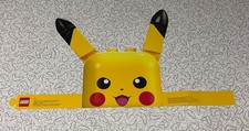 Lego x Pikachu Pokémon 2026 Collab Paper Headband Hat Adjustable  picture